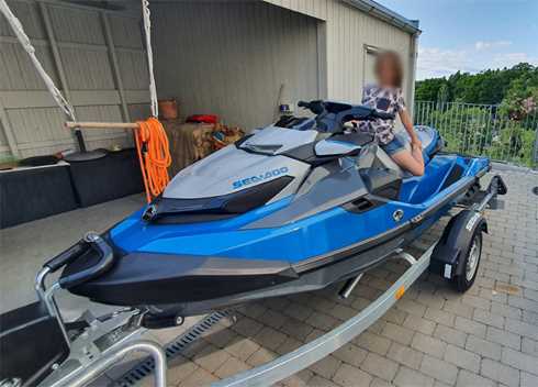 Sea Doo GTX 170 stulen på Värmdö, Stockholm 